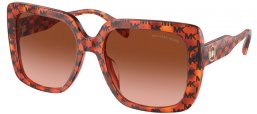 Lunettes de soleil - Michael Kors - MK2183U MALLORCA - 35553B  AMBER MK HERITAGE // BROWN GRADIENT