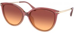 Sunglasses - Michael Kors - MK2184U DUPONT - 325678  ROSE LIGHT BROWN // PURPLE GRADIENT AMBER
