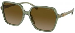 Gafas de Sol - Michael Kors - MK2196U JASPER - 394413  TRANSPARENT GREEN // GREEN GRADIENT