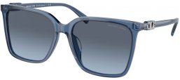 Gafas de Sol - Michael Kors - MK2197U CANBERRA - 39568F  TRANSPARENT BLUE // BLUE GRADIENT