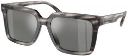 Gafas de Sol - Michael Kors - MK2217U ABRUZZO - 396688  BLACK HORN  // GREY GRADIENT MIRROR