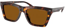 Gafas de Sol - Michael Kors - MK2225U PEBBLE BEACH - 300683  DARK TORTOISE // DARK BROWN POLARIZED