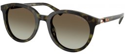 Gafas de Sol - Michael Kors - MK2227 BIG BEND - 39433M  OLIVE GREEN TORTOISE // OLIVE GREEN GRADIENT