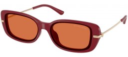 Gafas de Sol - Michael Kors - MK2228D CAPELLA - 400473  DEEP RED // DEEP RED SOLID