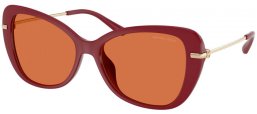 Gafas de Sol - Michael Kors - MK2230U SAINT CROIX - 400473  DEEP RED // DEEP RED SOLID