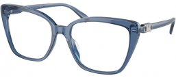 Monturas - Michael Kors - MK4110U AVILA - 3956 TRANSPARENT BLUE