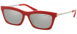 Sunglasses - Michael Kors - MK2087U STOWE - 33356G RED // SILVER MIRROR