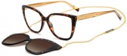 Monturas - Missoni - MIS 0133/CS - 086 (LA) HAVANA // + CLIP ON BROWN GRADIENT POLARIZED