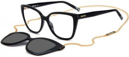 Monturas - Missoni - MIS 0133/CS - 807 (M9) BLACK // + CLIP ON GREY POLARIZED