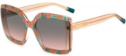 Gafas de Sol - Missoni - MIS 0186/S - 038 (FF) PATTERNED PINK GREEN // GREY GRADIENT FUCHSIA