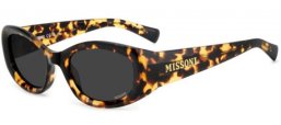 Gafas de Sol - Missoni - MIS 0221/S - 086 (IR) HAVANA YELLOW // GREY