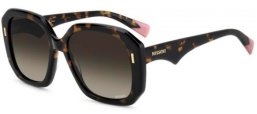 Gafas de Sol - Missoni - MIS 0232/S - 086 (HA) DARK HAVANA // BROWN GRADIENT