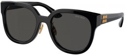 Gafas de Sol - Miu Miu - SMU 01ZS - 1AB5S0  BLACK // DARK GREY