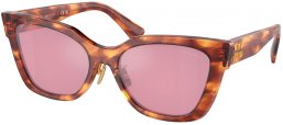 Gafas de Sol - Miu Miu - SMU 02ZS - 11Q50D  STRIPED TOBACCO // BORDEAUX