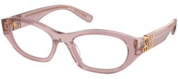 Monturas - Miu Miu - VMU 03WV - 12W1O1  TRANSPARENT MAUVE