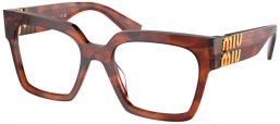 Frames - Miu Miu - VMU 04UV - 11Q1O1  STRIPPED TOBACCO