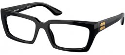 Lunettes de vue - Miu Miu - VMU 04XV - 1AB1O1  BLACK