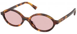 Sunglasses - Miu Miu - SMU 04ZS - 14L4I0  HAVANA HONEY // PINK