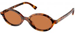 Sunglasses - Miu Miu - SMU 04ZS - 19P2Z1  HAVANA // BROWN