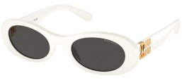 Gafas de Sol - Miu Miu - SMU 06ZS - 1425S0  IVORY // DARK GREY