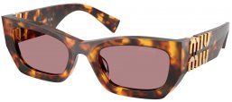 Gafas de Sol - Miu Miu - SMU 09WS - 14L20I  HAVANA HONEY // BROWN LIGHT PURPLE