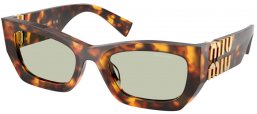 Gafas de Sol - Miu Miu - SMU 09WS - 14L50O  HAVANA HONEY // LIGHT GREEN