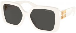 Gafas de Sol - Miu Miu - SMU 10YS - 1425S0  WHITE // DARK GREY