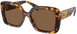 Gafas de Sol - Miu Miu - SMU 10YS - VAU06B  HAVANA HONEY // DARK BROWN