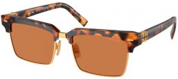 Gafas de Sol - Miu Miu - SMU 10ZS - 19P2Z1  LIGHT HAVANA // BROWN