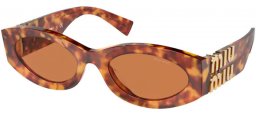 Lunettes de soleil - Miu Miu - SMU 11WS - 4BW2Z1 HAVANA // BROWN