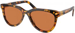 Lunettes de soleil - Miu Miu - SMU 12ZS - VAU01T  HAVANA HONEY // DARK BROWN