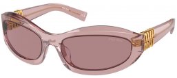 Gafas de Sol - Miu Miu - SMU 14ZS - 12W20I  TRANSPARENT MAUVE // LIGHT PURPLE