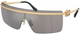 Gafas de Sol - Miu Miu - SMU 50ZS - ZVN1I2  PALE GOLD // LIGHT GREY MIRROR SILVER