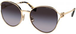 Sunglasses - Miu Miu - SMU 53YS - ZVN5D1  LIGHT GOLD // GREY GRADIENT