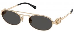 Gafas de Sol - Miu Miu - SMU 54ZS - ZVN08Z  PALE GOLD // DARK GREY