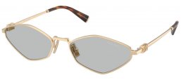 Gafas de Sol - Miu Miu - SMU 56ZS - ZVN50K  PALE GOLD // LIGHT GREY