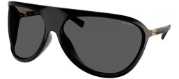 Gafas de Sol - Miu Miu - SMU A01S - 1AB5S0  BLACK // DARK GREY