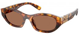 Gafas de Sol - Miu Miu - SMU A03S - 14L60M  HAVANA HONEY // DARK BROWN