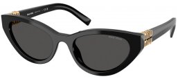 Gafas de Sol - Miu Miu - SMU A04S - 16K08Z  BLACK // DARK GREY