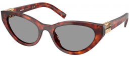 Gafas de Sol - Miu Miu - SMU A04S - 21C40O  HAVANA MAHOGANY // GREY