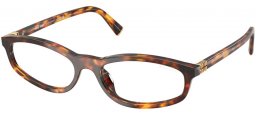 Gafas de Sol - Miu Miu - SMU A06S - 14L08N  HAVANA HONEY // CLEAR BLUE LIGHT FILTER