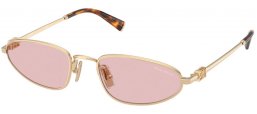 Gafas de Sol - Miu Miu - SMU A52S - ZVN4I0  PALE GOLD // PINK