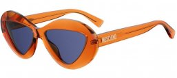 Gafas de Sol - Moschino - MOS076/S - L7Q (KU) ORANGE // BLUE GREY