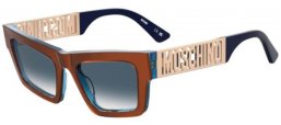 Gafas de Sol - Moschino - MOS171/S - I7B (08) METALIZED BRONZE // DARK BLUE GRADIENT