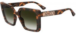 Gafas de Sol - Moschino - MOS172/S - 086 (9K) HAVANA // GREEN GRADIENT