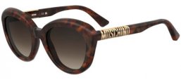 Gafas de Sol - Moschino - MOS179/S - EPZ (HA) YELLOW HAVANA // BROWN GRADIENT