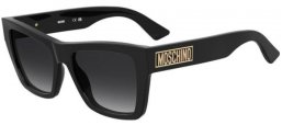 Gafas de Sol - Moschino - MOS181/S - 807 (9O) BLACK // DARK GREY GRADIENT