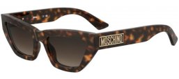 Gafas de Sol - Moschino - MOS182/S - 086 (HA) DARK HAVANA // BROWN GRADIENT