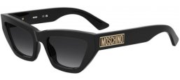 Gafas de Sol - Moschino - MOS182/S - 807 (9O) BLACK // DARK GREY GRADIENT