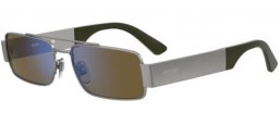 Gafas de Sol - Moschino - MOS184/S - 6LB (3U) RUTHENIUM // KHAKI MIRROR BLUE